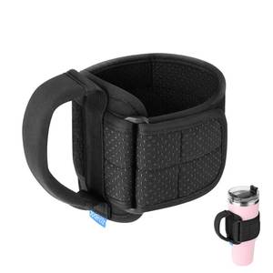 lot 10112 image: Xxerciz Tumbler Handle for YETI Rambler, Owala, Ozark Trail Travel Mug, Anti Slip Handle Fit for 12Oz - 40Oz Water Bottles, Neoprene Water Bottle Carrier Grip (Exclude Bottle)