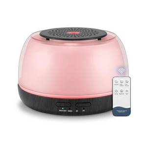 lot 10119 image: Marchred 300ML Essential Oil Diffuser - 8-Hour Aromatherapy with Remote Control, 7-Color LED Lights, 4 Timer Settings for Home