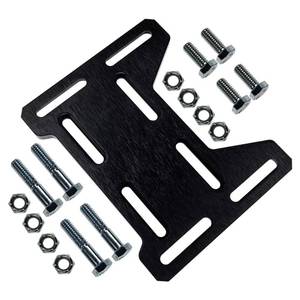 lot 10120 image: Adjustable Mini Bike Mounting Plate Adapter Bracket Motor Engine Adapter Plate  Fit for Mini Bike & Go Kart Coleman Baja Doodlebug Motovox Monster Small 4 Stroke Engine of Honda Tilloson Preditor 212