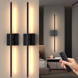 lot 11391 image: Tartek Battery Operated Wall Sconces Set of Two  Retail $129.95