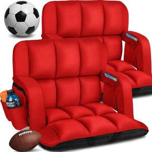lot 11404 image: Auratess Stadium Seats with Back Support 2-Pack  Retail $219.99