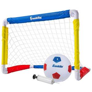 lot 11406 image: Franklin Sports Kids Soccer Goal 24 x 16 Model 60165