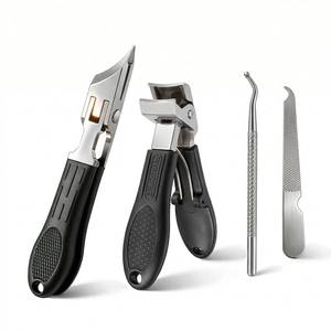 lot 12204 image: Ecloudmine 4-in-1 Nail Clipper Set with File