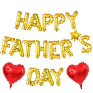 lot 12239 image: Porszova Fathers Day Foil Balloon Set 16 Inch
