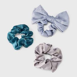 lot 12346 image: A New Day Bow Hair Twister Set 3pc Blue