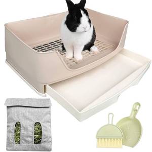 lot 13585 image: Oleisert Large Rabbit Litter Box with Drawer