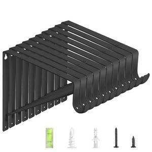 lot 13594 image: WEKIS 10-Pack Closet Rod Brackets 300 Lbs