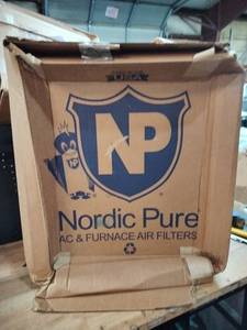lot 17352 image: Nordic Pure 20x25x4 AC & Furnace Air Filter