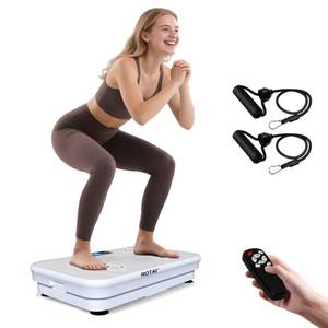lot 17372 image: ROTAI Vibration Exercise Plate 400 lbs Capacity  Retail $149.97