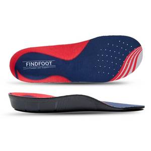 lot 20054 image: Hard and Durable Orthopedic Arch Support Shoe Insoles for Foot (Black, 14)