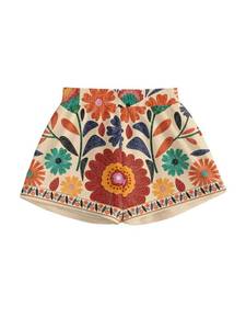 lot 20056 image: Verdusa Womens Boho Floral Tropical Mini Shorts Summer Shorts Vacation Outfits Multicolor Large