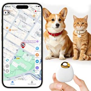 lot 20462 image: GPS Tracker for Dogs & Cats �� Waterproof, Lightweight, Mini Real-Time Pet Locator with