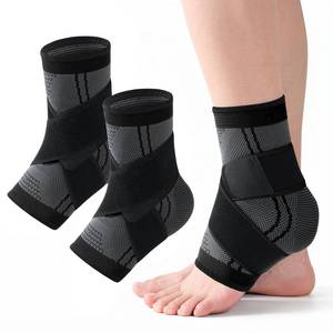 lot 20467 image: Youth Heel & Growth Plate Support Sleeve,Arch Support Socks,Heel Pain Relief,Sleeve Brace for Sprained Ankle,ts Inside Soccer Cleats & Basketball Shoes (Black,Large)