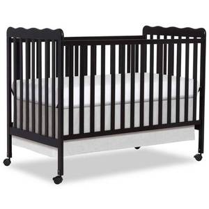 lot 1540 image: Dream On Me Classic 3-in-1 Convertible Crib - Black