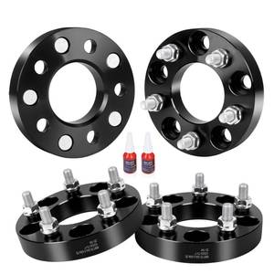lot 1609 image: EZISOE 1 5x4.5 to 5x4.75 Wheel Adapters 4PCS, 73mm Bore, 12-20 Studs