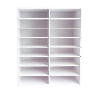 lot 7729 image: Zisayontan Literature Organizer 16-Slot White