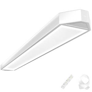 lot 7730 image: Faithsail 4 ft LED Wraparound Flush Mount Ceiling Light