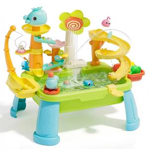 lot 7763 image: SwinKate 4-in-1 Sand Water Table for Toddlers