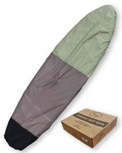 lot 7770 image: Ho Stevie Canvas SUP Bag Cover 110 BlackGrayGreen  Retail $129.99