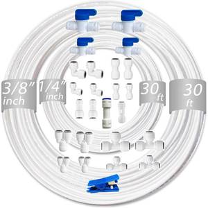 lot 8007 image: Water Line Tubing & Push Connect Fittings Kit