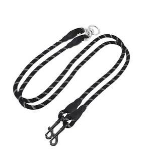 lot 8013 image: Dual Dog Leash Coupler with 360° Rotating Buckle