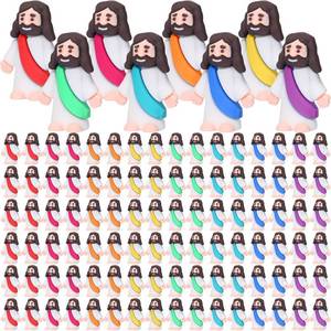 lot 8053 image: Barydat Mini Jesus Figures 200 Pack Resin