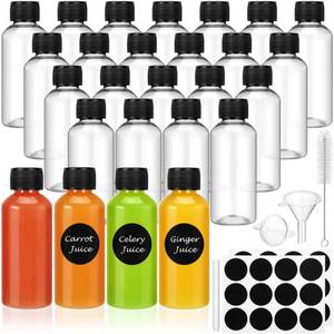 lot 8055 image: Revahope 16 Pack 2 oz Shot Bottles with Caps
