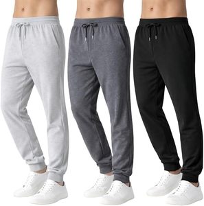 lot 8413 image: Brooklyns Best Mens Jogger Pants 3-Pack Small