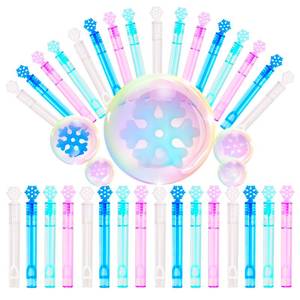 lot 8420 image: Ritastar Mini Bubble Wands 32-Piece Set with Solution