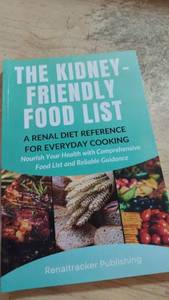 lot 8428 image: The Kidney-Friendly Food List Renal Diet Reference