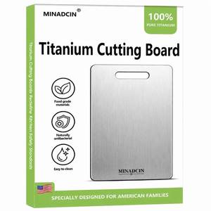 lot 8485 image: Titanium Cutting Board Set, 3-Piece