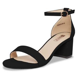 lot 8493 image: IDIFU Womens Cookie-LO Low Block Heel Sandals Size 12