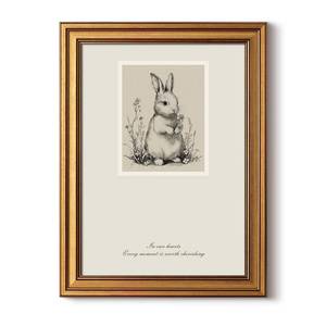 lot 9825 image: InSimSea Vintage Gold Framed Canvas Wall Art Hand Drawn Country Pathway Landscape Wall Art Rustic Farmhouse Decor Sketch Artwork Nature Inspired Room Aesthetic for Bathroom Bedroom 12x16in