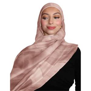 lot 10180 image: ZGMYC Womens Watercolor Floral Print Hijab Scarf Soft Modal Cotton Muslim Head Wraps Shawls Fahion Islamic Instant Hijab