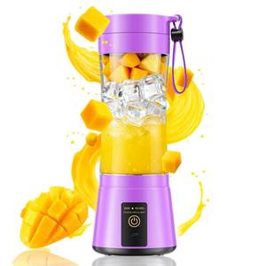 lot 10203 image: Personal Size Portable Blender Make Smoothies - Mini Blender 12oz Juice Cup