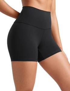 lot 10205 image: CRZ YOGA Butterluxe Biker Shorts 4 Black X-Small
