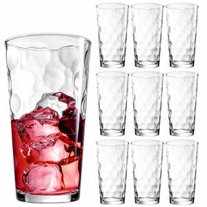lot 13605 image: Home Essentials Highball Glasses Set of 10, 17 Oz.