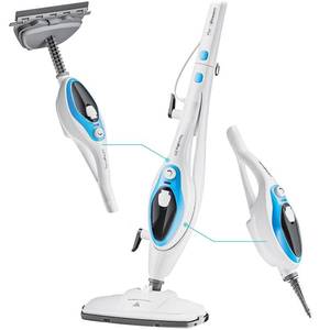 lot 13617 image: PurSteam 10-in-1 Steam Mop with Handheld Steamer
