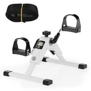 lot 13663 image: MOMODA Under Desk Bike Pedal Exerciser with LCD