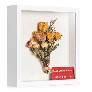 lot 13669 image: MUXIUNT 8x8 Shadow Box Frame with Real Glass
