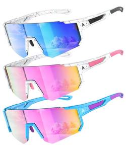 lot 14368 image: QALLY Kids Sunglasses UV400 Protection 3 Pack