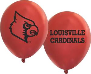 lot 14369 image: Westrick Louisville Cardinals Balloons 10 Pack 11