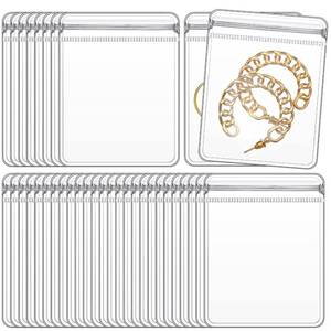 lot 14395 image: GSXRB PVC Jewelry Storage Bags, 100-Piece Set