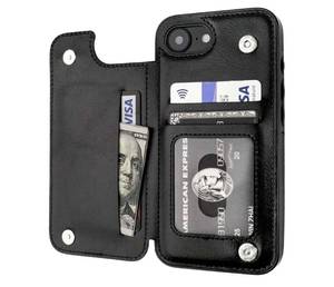 lot 14399 image: ONETOP for iPhone 17e16e Wallet Case with Credit Card Holder,Black Kickstand,IDCash Holder,Case Wallet with Card Slots,Double Magnetic Clasp,Durable PU Leather Shockproof Cover for Women Men