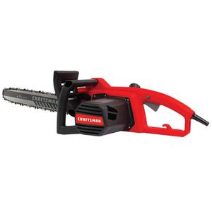 lot 17408 image: Craftsman Electric Chainsaw 16 Inch 12 Amp