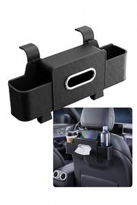 lot 17413 image: MOAYZRO 3-in-1 Back Seat Car Organizer