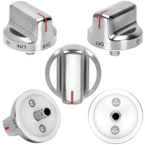 lot 17443 image: Kalageen DG94-02141A Samsung Stove Knob Replacement (5-Pack)