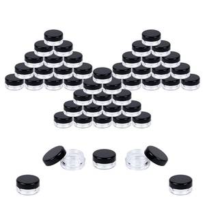 lot 18191 image: Houseables 3 Gram Sample Jars with Lids, 50 Pack