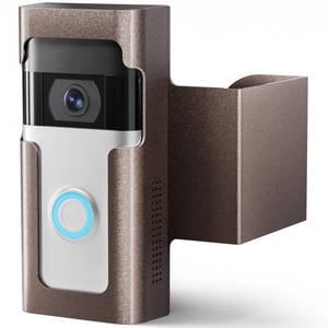 lot 18299 image: Homalor Ring Doorbell Mount, Stainless Steel
