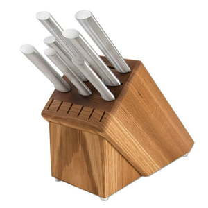 lot 19671 image: Rada Cutlery 8-Piece Essential Oak Block Set